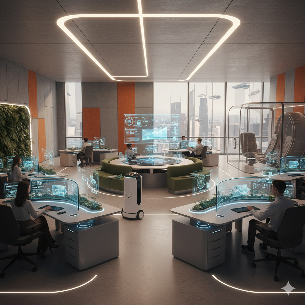Office Interiors in 2025: Design for Hybrid Work