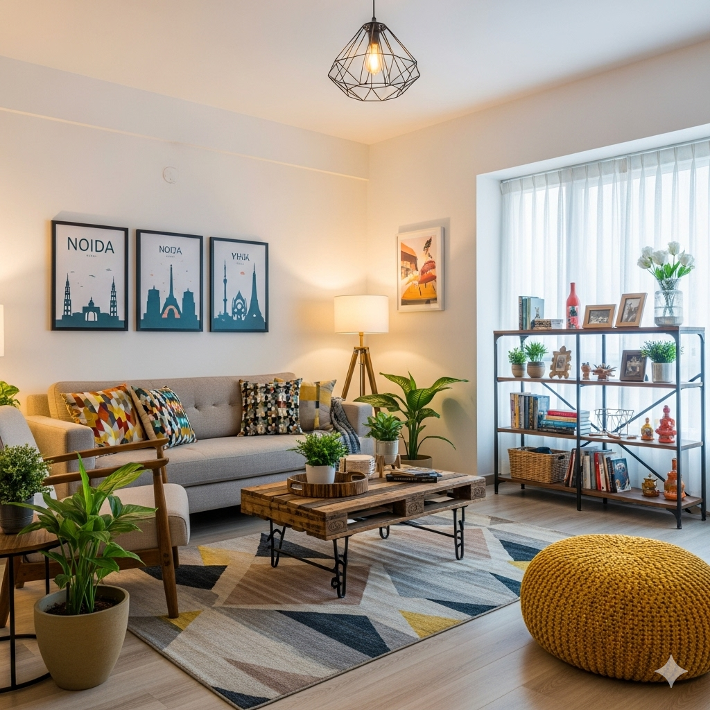 Affordable Home Interiors in Noida – Stylish Yet Budget-Friendly