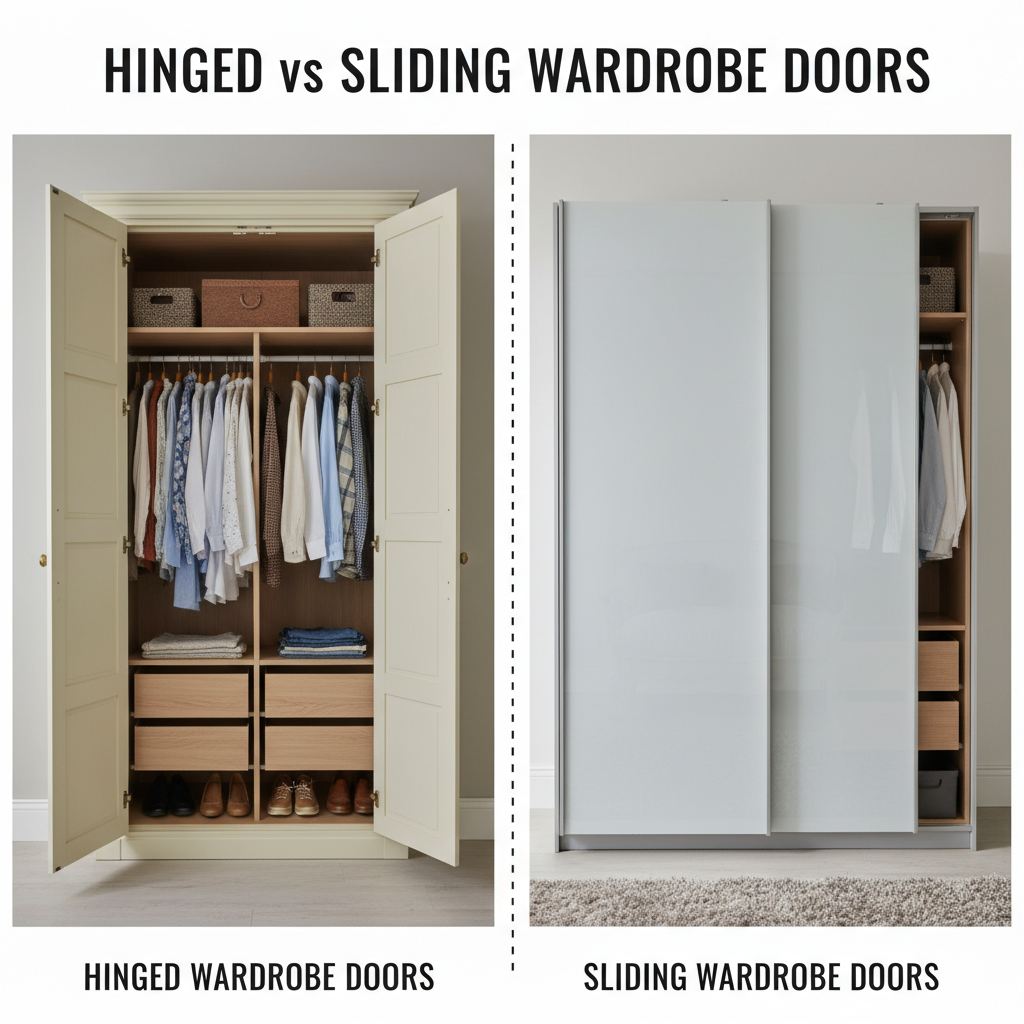 Hinged vs Sliding Wardrobe Doors – Which is Best for Your Home?