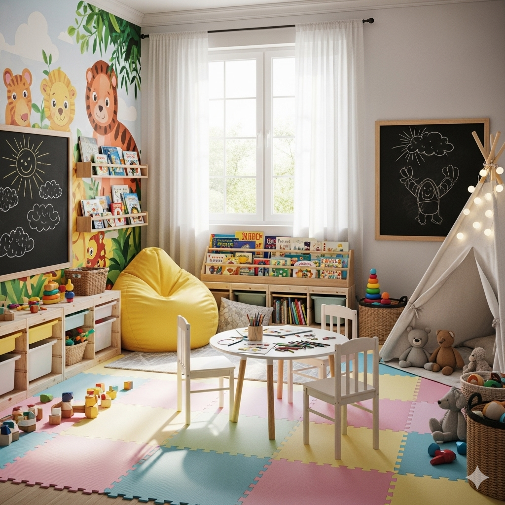 Child-Friendly Interiors – Safe, Stylish, and Practical Home Design for Families