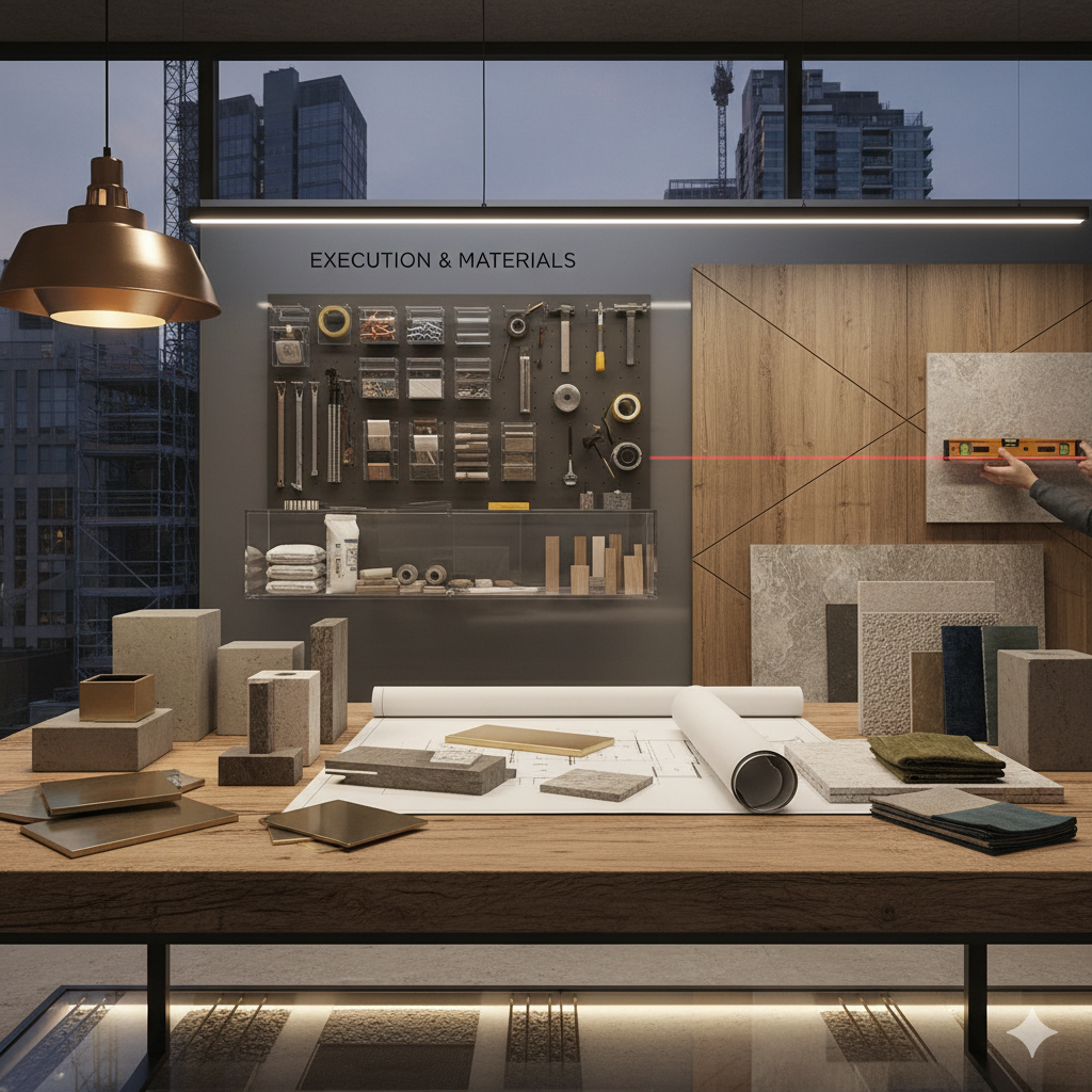 Execution & Materials: Complete Guide to Modern Home Interiors
