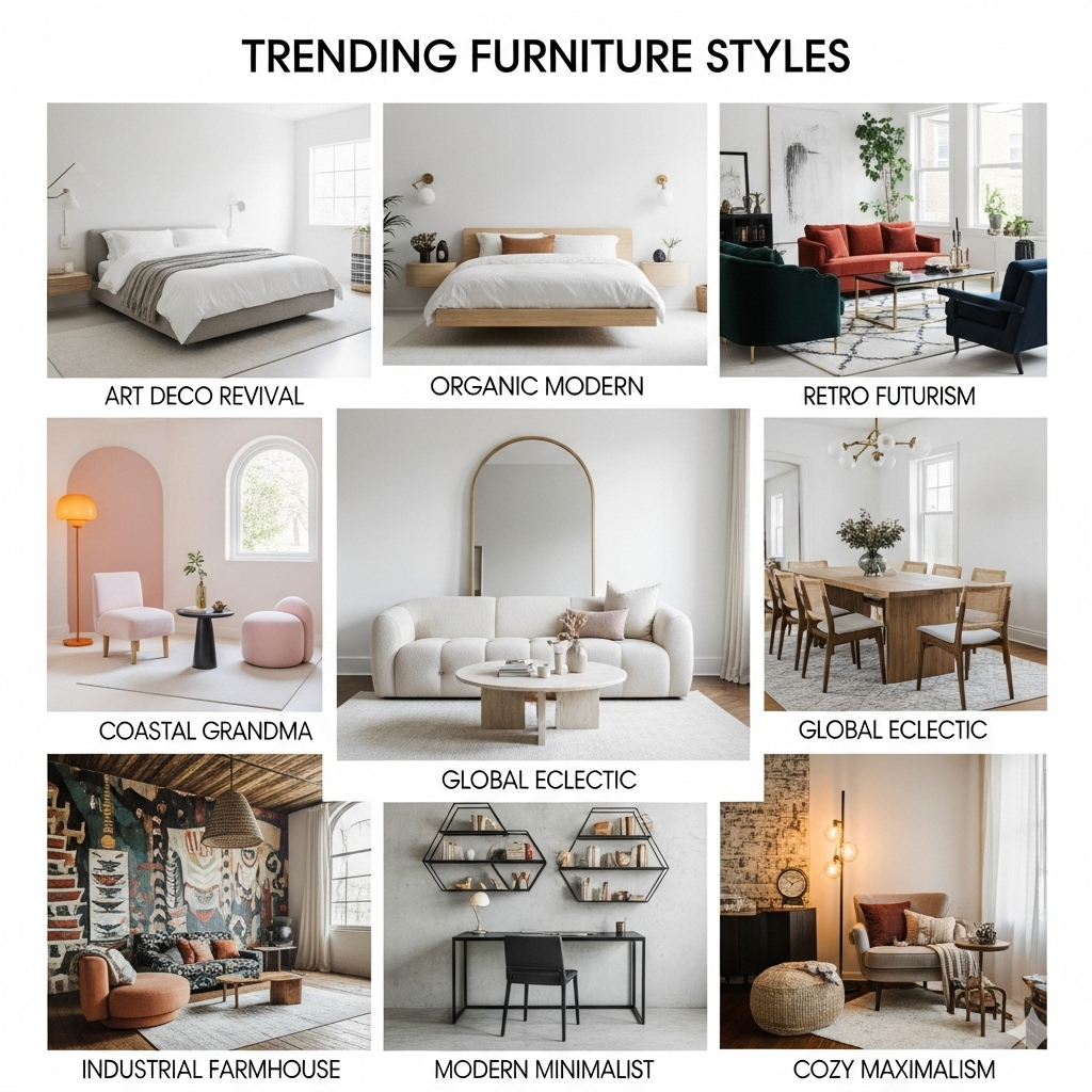 Trending Furniture Styles in 2025 – Modern, Minimal, and Sustainable Ideas