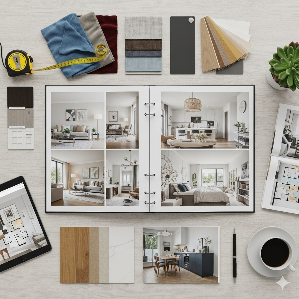 Portfolio Building Tips for Interior Designers – Build a Strong Brand with InteriorGrid.com